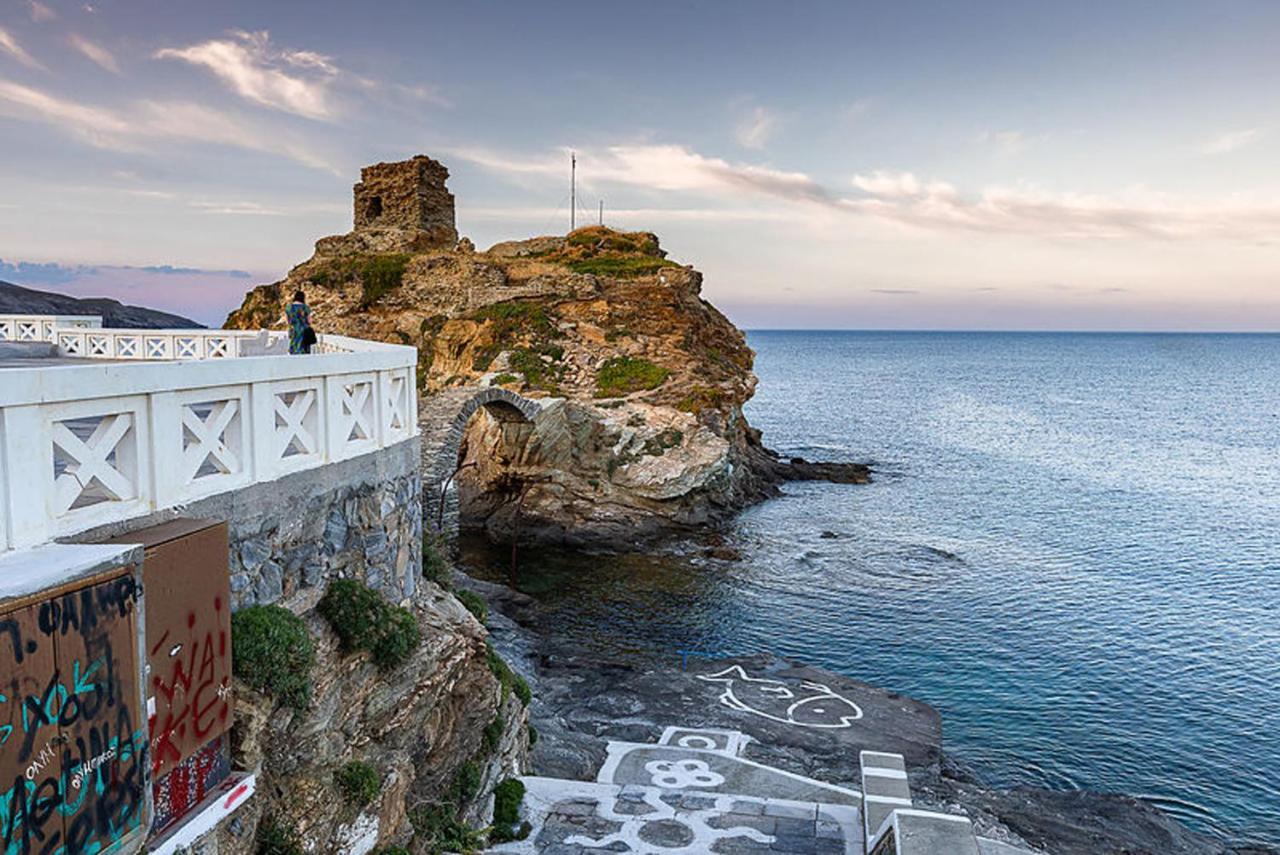 Castel Abaso Boutique Apartments By Explore Andros Exterior foto