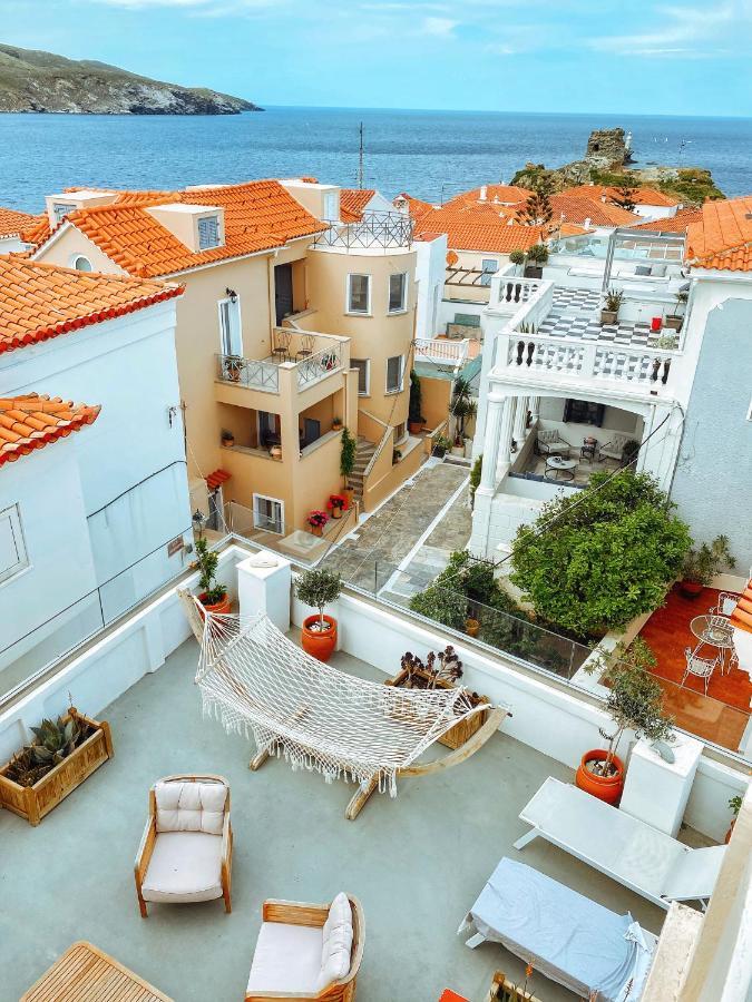 Castel Abaso Boutique Apartments By Explore Andros Exterior foto