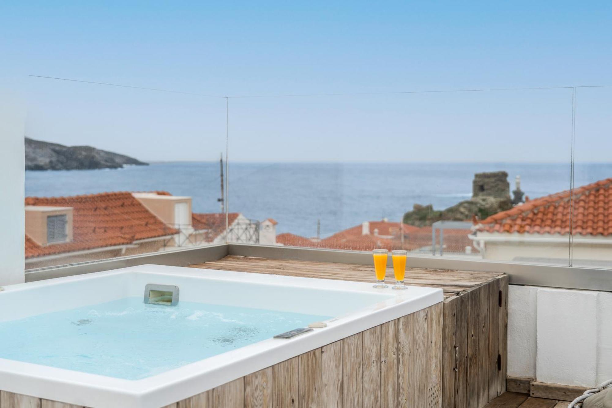 Castel Abaso Boutique Apartments By Explore Andros Exterior foto